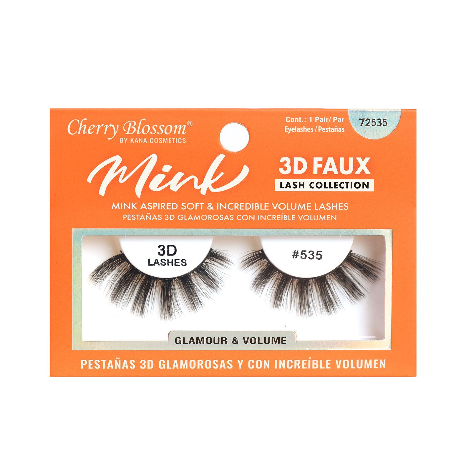72535 3D Faux Mink: Spice