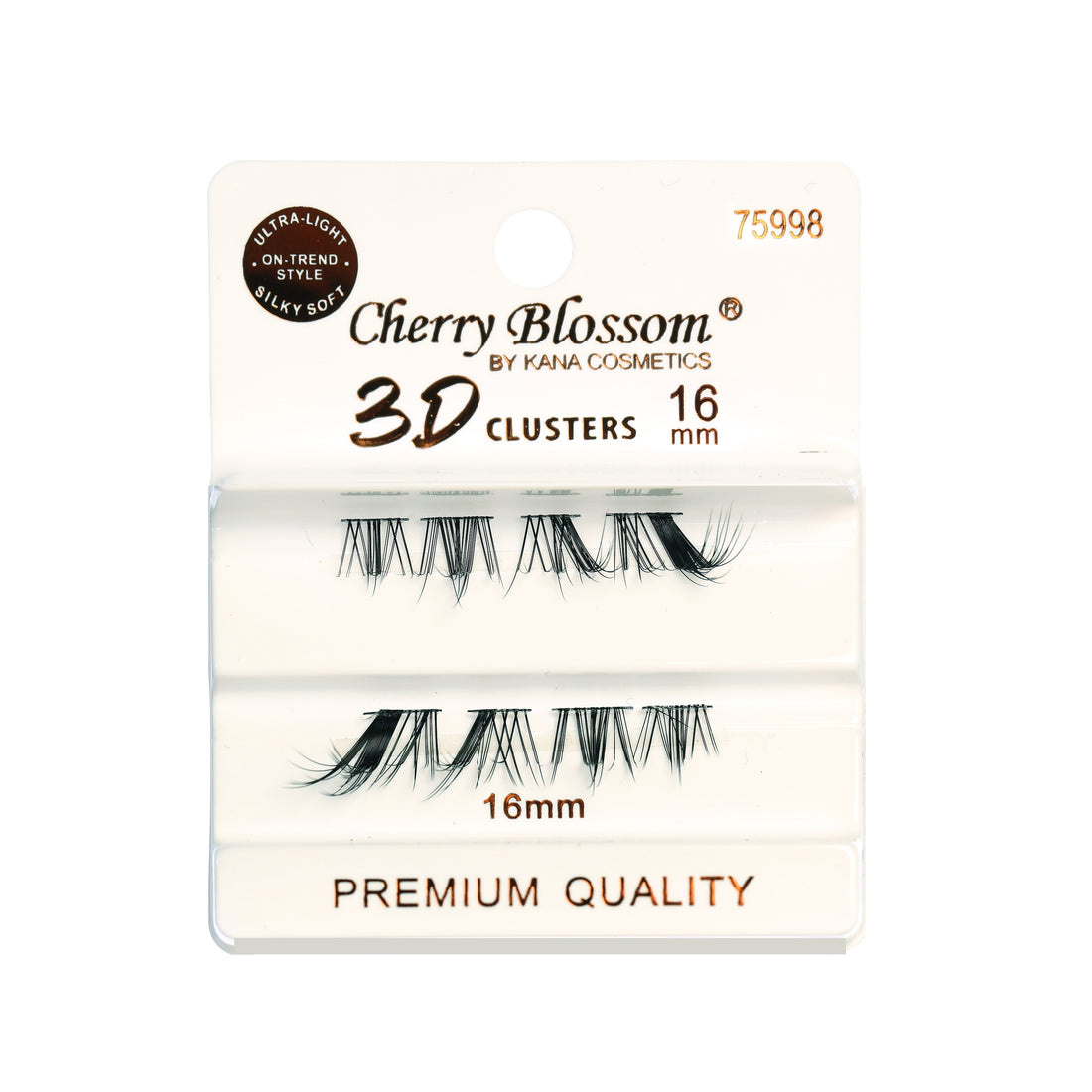 75998 3D Cluster Cat-Eye 16mm, 8pcs