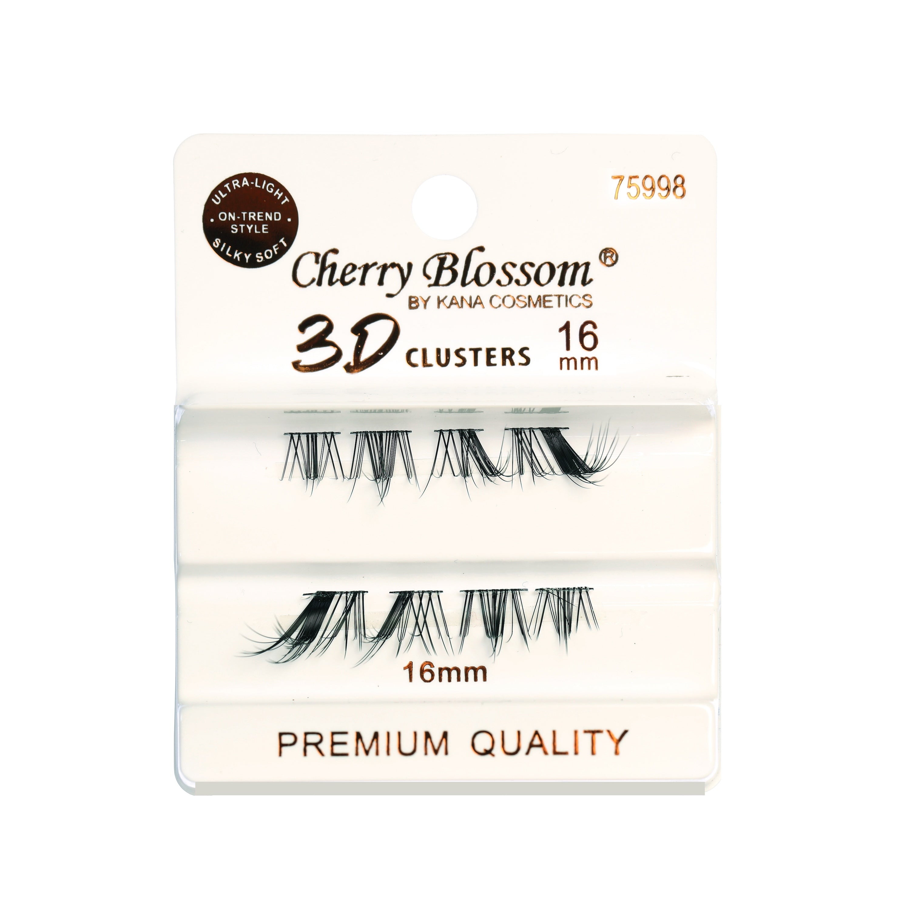 75998 3D Cluster Cat-Eye 16mm, 8pcs