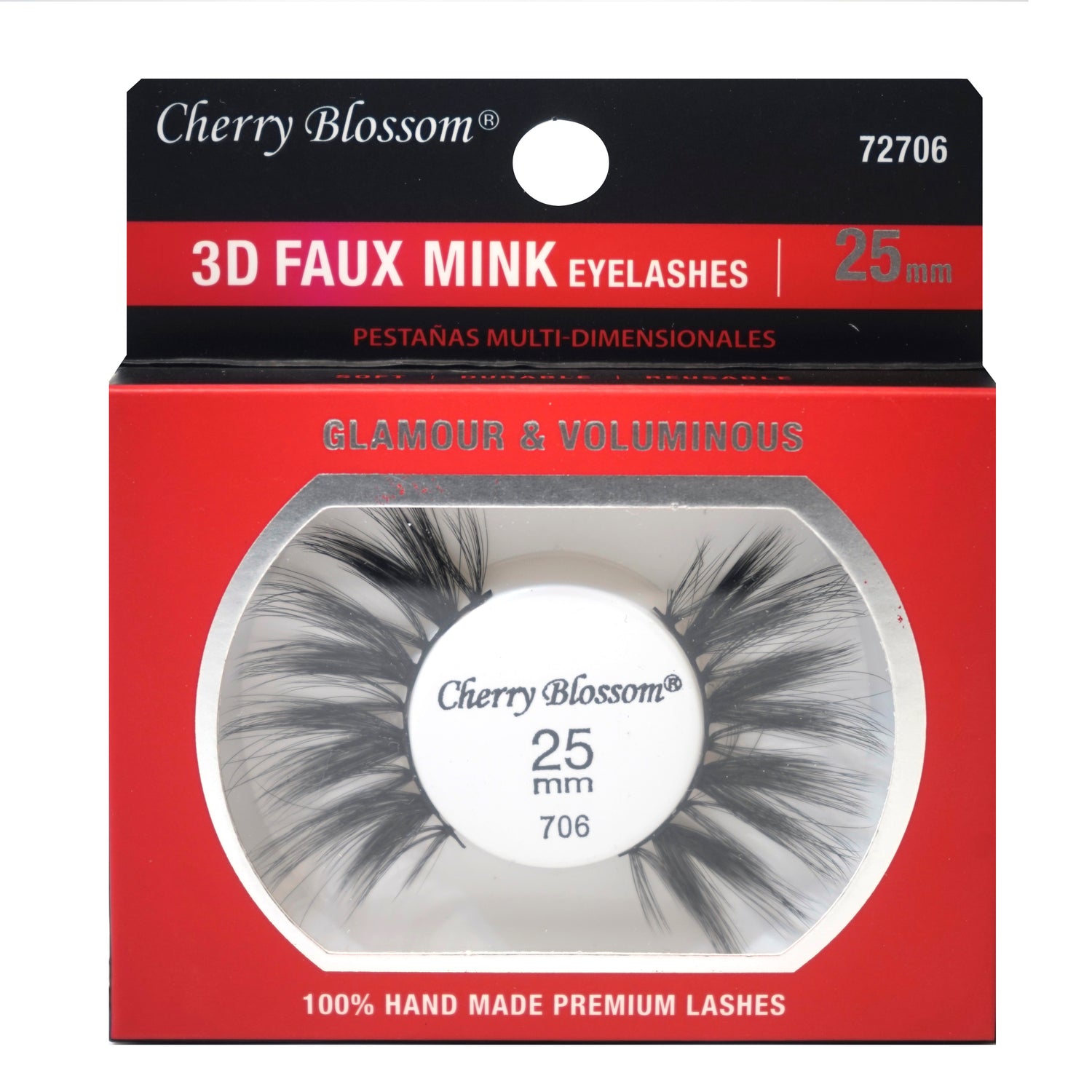 72706 3D 25MM Faux Mink