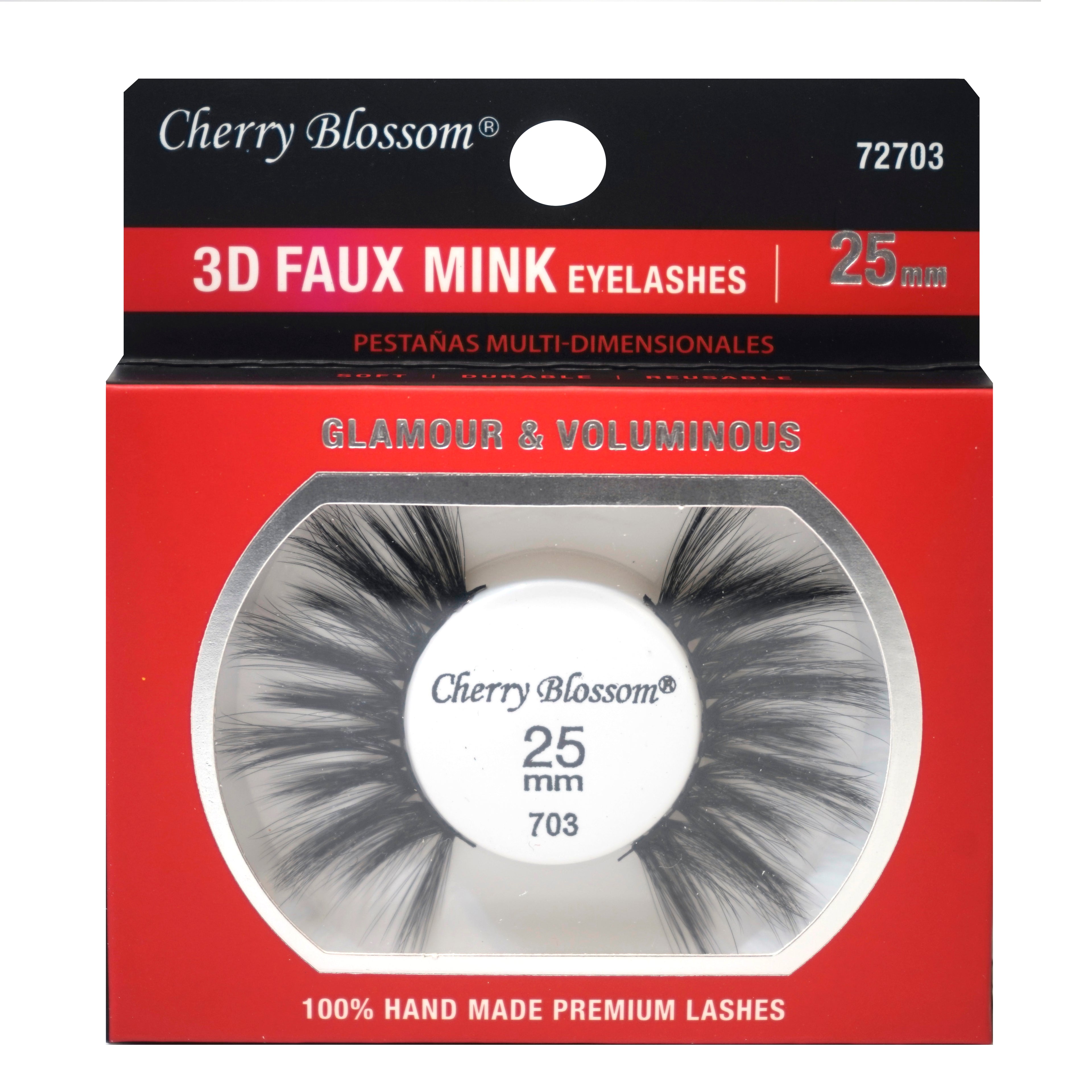 72703 3D 25MM Faux Mink